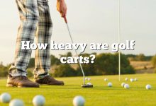 How heavy are golf carts?