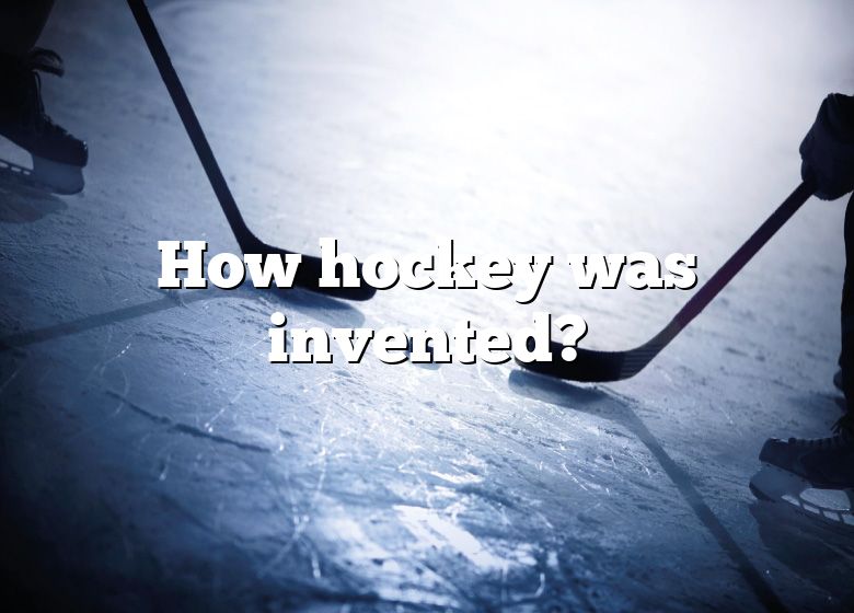 Was Hockey Invented In England