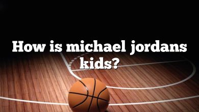 How is michael jordans kids?