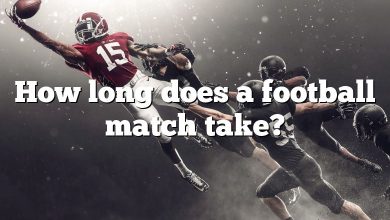 How long does a football match take?