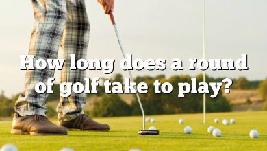 How long does a round of golf take to play?