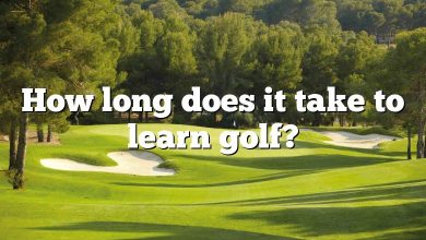 How long does it take to learn golf?