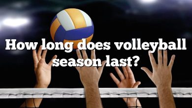 How long does volleyball season last?