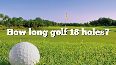 How long golf 18 holes?