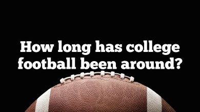 How long has college football been around?