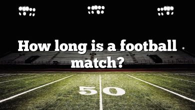 How long is a football match?