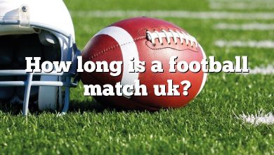 How long is a football match uk?