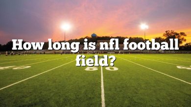 How long is nfl football field?