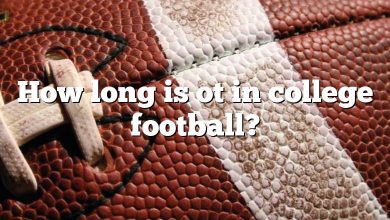 How long is ot in college football?