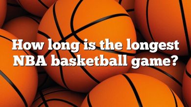 How long is the longest NBA basketball game?