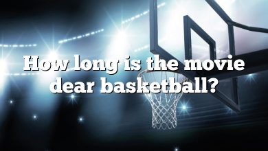 How long is the movie dear basketball?