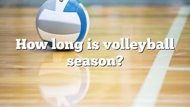 How long is volleyball season?
