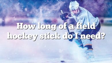 How long of a field hockey stick do I need?