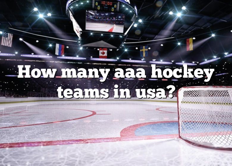 How Many Aaa Hockey Teams In Usa? | DNA Of SPORTS