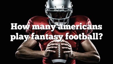 How many americans play fantasy football?