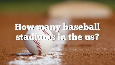 How many baseball stadiums in the us?