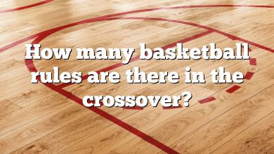 How many basketball rules are there in the crossover?