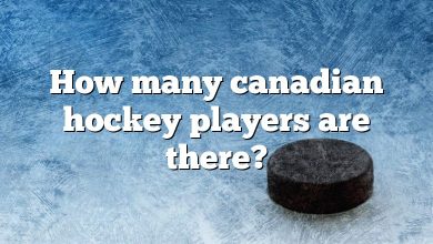 How many canadian hockey players are there?