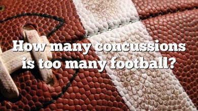 How many concussions is too many football?