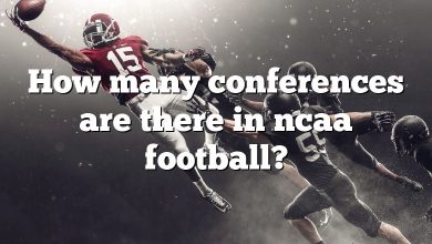 How many conferences are there in ncaa football?