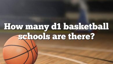 How many d1 basketball schools are there?