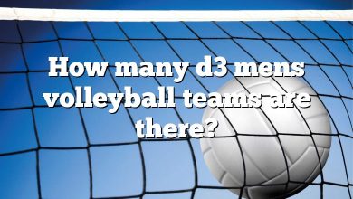 How many d3 mens volleyball teams are there?