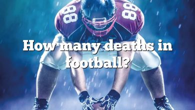 How many deaths in football?