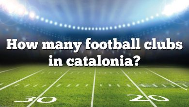 How many football clubs in catalonia?