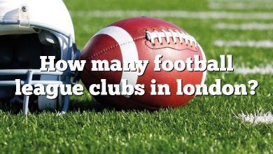 How many football league clubs in london?