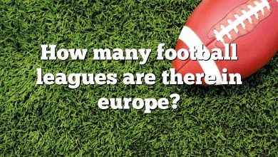 How many football leagues are there in europe?