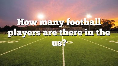 How many football players are there in the us?