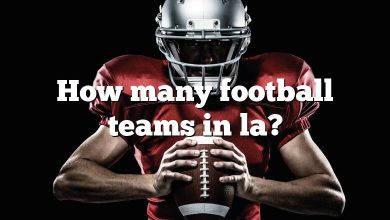 How many football teams in la?