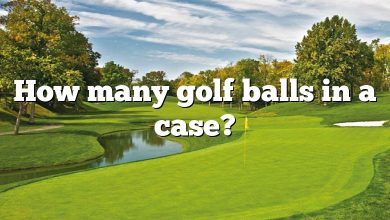 How many golf balls in a case?