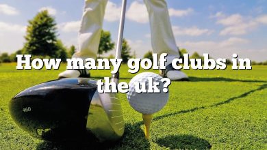 How many golf clubs in the uk?