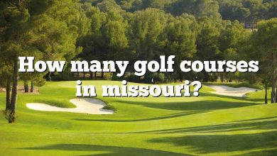 How many golf courses in missouri?