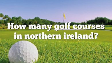 How many golf courses in northern ireland?