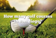 How many golf courses in san diego?