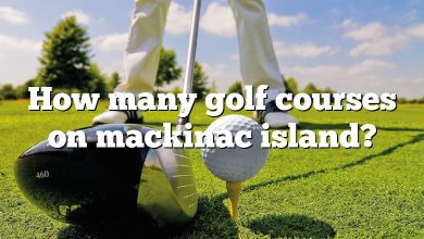 How many golf courses on mackinac island?