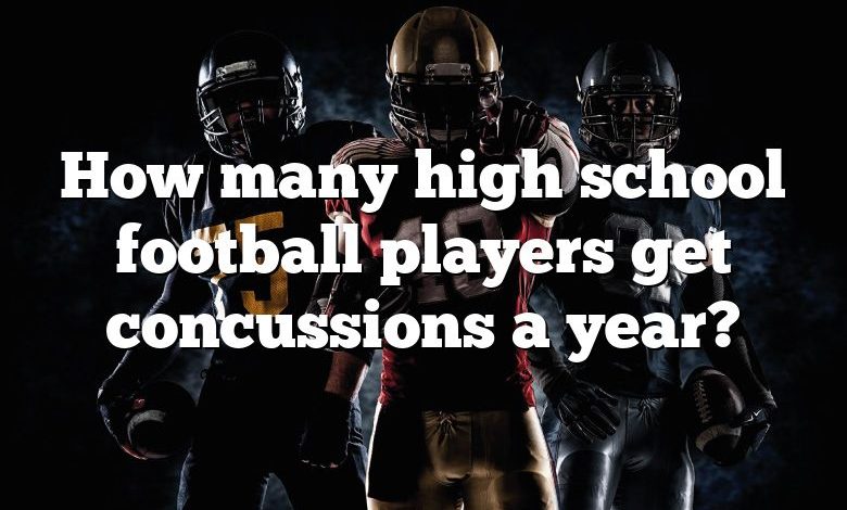 How Many High School Football Players Get Concussions A Year? | DNA Of