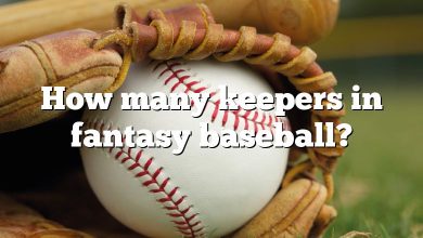 How many keepers in fantasy baseball?