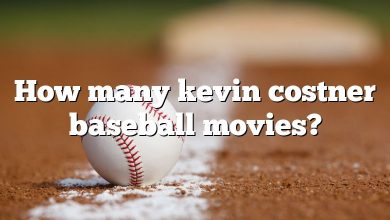 How many kevin costner baseball movies?