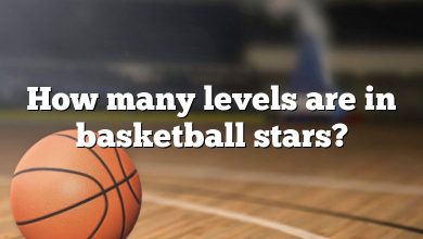 How many levels are in basketball stars?