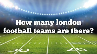 How many london football teams are there?