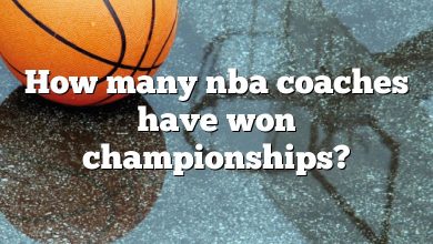 How many nba coaches have won championships?