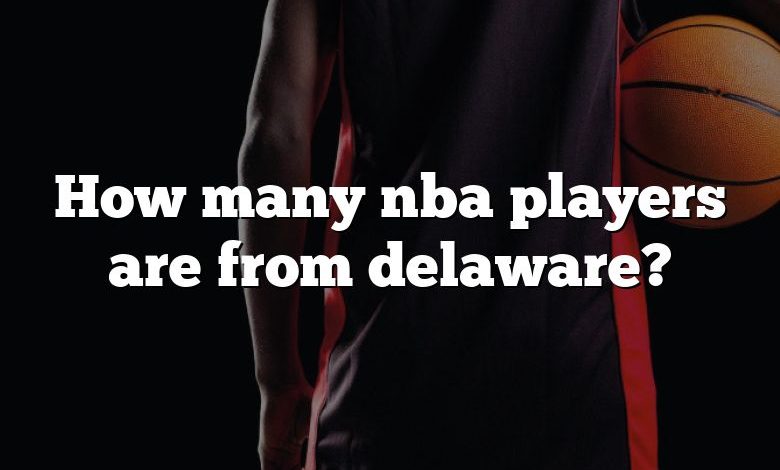 How many nba players are from delaware?