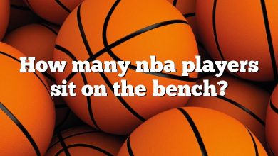 How many nba players sit on the bench?