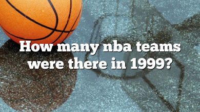 How many nba teams were there in 1999?