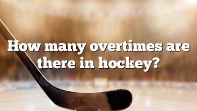 How many overtimes are there in hockey?