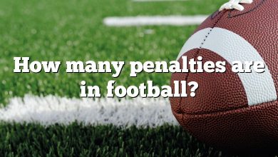 How many penalties are in football?