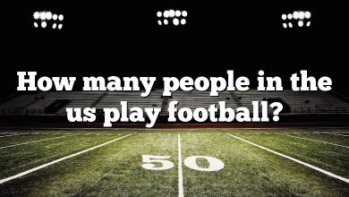 How many people in the us play football?